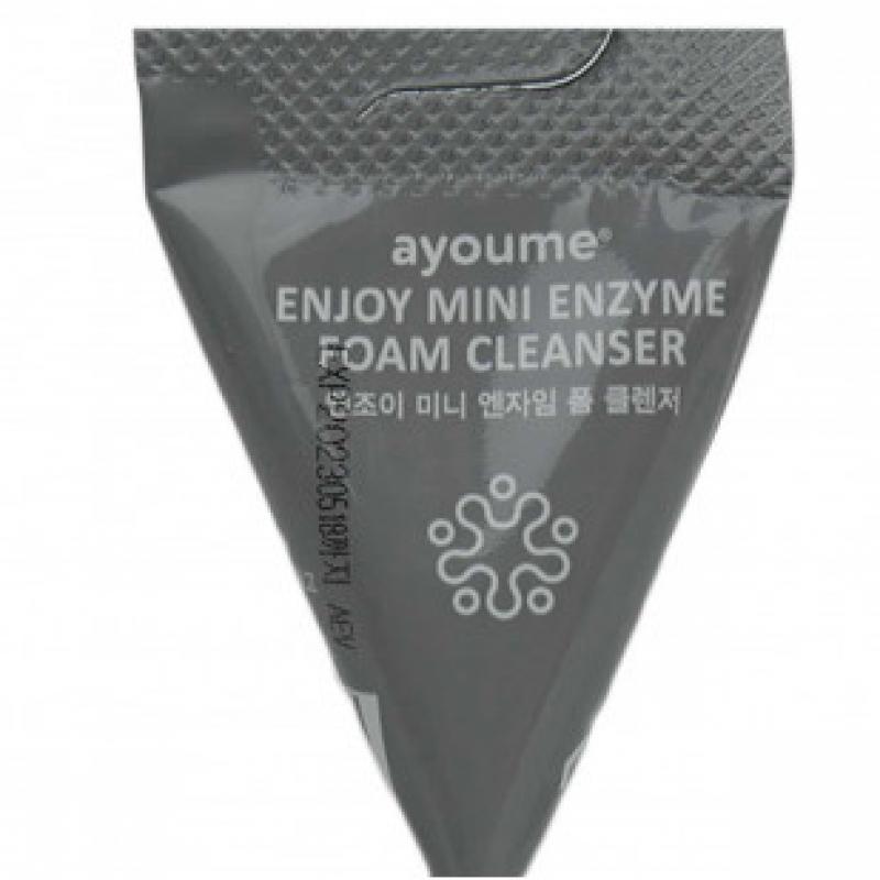 Ayoume enjoy mini enzyme cleanser. Ayoume enjoy Mini для умывания Enzyme. Ayoume пенка мини. Ayoume enjoy Mini пенка для умывания энзимная. Пенка энзимная для умывания Ayoume enjoy Mini Enzyme Foam Cleanser Set 3 г.