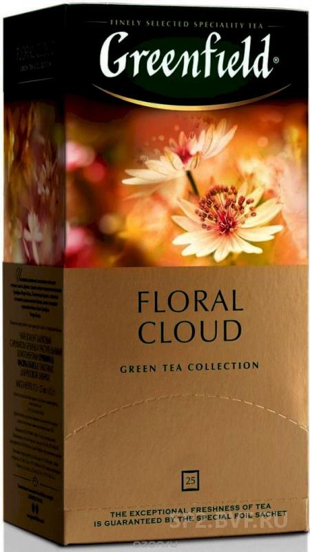 Гринфелд. Floral cloud чай Гринфилд. Чай Гринфилд 25пак Флорал Клауд/10. Гринфилд Флорал Клауд 1.5гх25п. Гринфилд Флорал Клауд(1,5гх25п)чай пак.оолонг с доб..