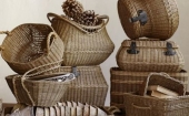 Плетеные изделия: корзины, сумки, жалюзи, шкатулки, абажуры, хлебницы, картины